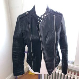 Faux Leather Jacket